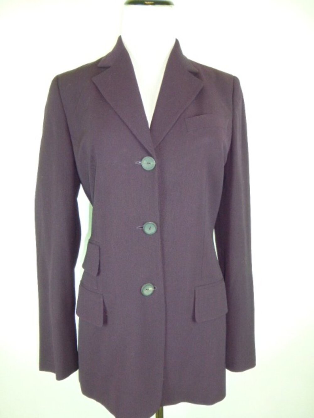 GUCCI Italy purple blazer i40 4 6 Vintage classic